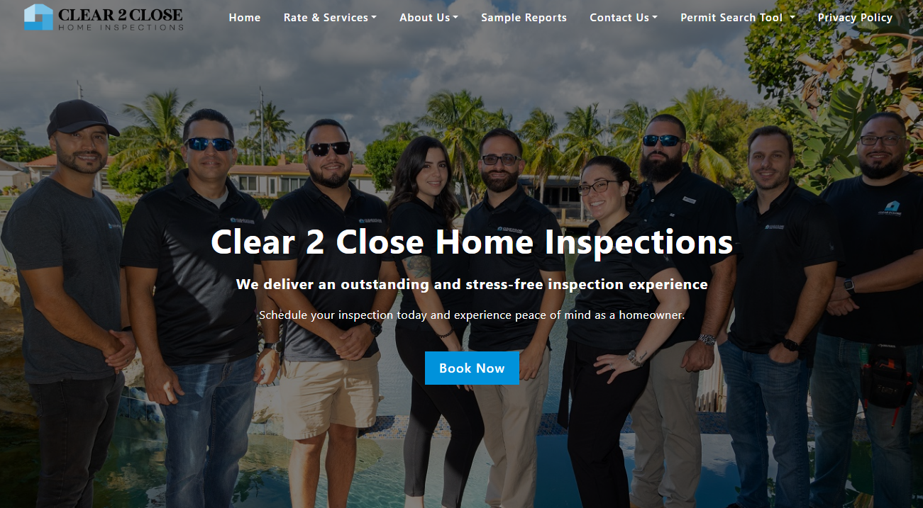 Clear 2 Close Home Inspection Website