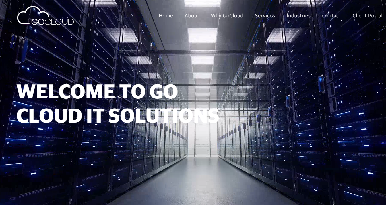 GoCloud IT Solutions Technology Website Design